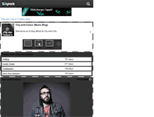 Tablet Screenshot of city-and-colour-x.skyrock.com