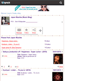 Tablet Screenshot of japan-musiike.skyrock.com