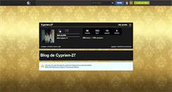 Desktop Screenshot of cyprien-27.skyrock.com