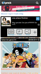 Mobile Screenshot of fiictiion-one-piiece.skyrock.com