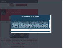 Tablet Screenshot of pour-toi-laurent-bechoux.skyrock.com