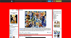Desktop Screenshot of dragon-ball-z-budokai.skyrock.com