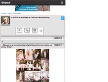 Tablet Screenshot of dakotafanning.skyrock.com