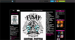 Desktop Screenshot of fusaytattoo.skyrock.com