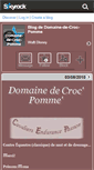 Mobile Screenshot of domaine-de-croc-pomme.skyrock.com