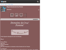 Tablet Screenshot of domaine-de-croc-pomme.skyrock.com