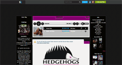 Desktop Screenshot of hedgehogs-officiel.skyrock.com