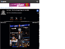 Tablet Screenshot of cm-punk-fan-france.skyrock.com