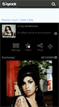 Mobile Screenshot of a-my-winehouse.skyrock.com