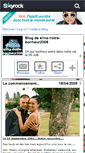 Mobile Screenshot of elina-notre-bonheur2008.skyrock.com