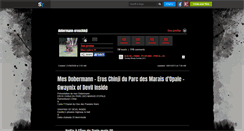 Desktop Screenshot of dobermann-eroschinji.skyrock.com