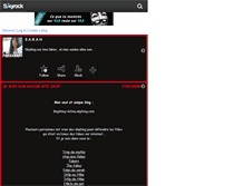 Tablet Screenshot of fakexsarah.skyrock.com