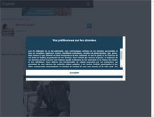 Tablet Screenshot of michael-buble-is-my-life.skyrock.com