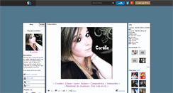 Desktop Screenshot of coraliefan.skyrock.com