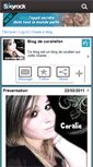 Mobile Screenshot of coraliefan.skyrock.com