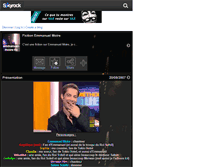 Tablet Screenshot of emmanuel-moire-fic.skyrock.com