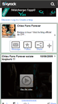 Mobile Screenshot of chlexfanforever.skyrock.com