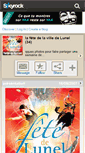 Mobile Screenshot of fete-a-lunel.skyrock.com