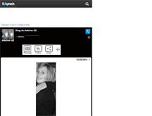 Tablet Screenshot of adeline--52.skyrock.com