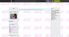 Desktop Screenshot of juju2929.skyrock.com