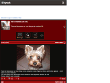 Tablet Screenshot of aglae-le-chien.skyrock.com