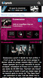 Mobile Screenshot of evanescence0305.skyrock.com