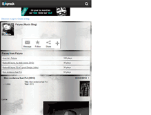 Tablet Screenshot of faiyna.skyrock.com