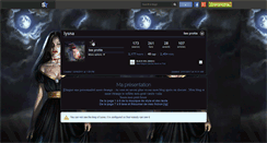 Desktop Screenshot of lysna.skyrock.com