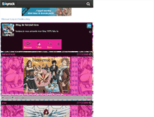 Tablet Screenshot of fairytail-love.skyrock.com