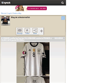 Tablet Screenshot of collectormaillot.skyrock.com