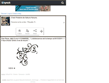 Tablet Screenshot of ffsakura.skyrock.com