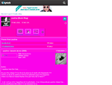 Tablet Screenshot of ecoute-moi-cest-pauline.skyrock.com