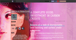 Desktop Screenshot of capitalalternatives.skyrock.com