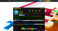 Desktop Screenshot of angeoudemon.skyrock.com