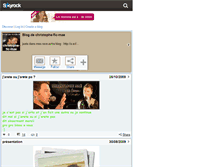 Tablet Screenshot of christophe-fic-mae.skyrock.com