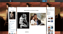 Desktop Screenshot of fiction-bellaswan.skyrock.com