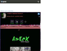 Tablet Screenshot of aneex.skyrock.com