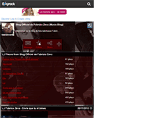 Tablet Screenshot of fabriziozeva.skyrock.com