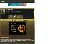 Tablet Screenshot of hunger-games-fan.skyrock.com