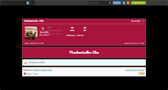 Desktop Screenshot of maademoiisellex-eline.skyrock.com
