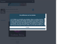 Tablet Screenshot of meuf-plus-sexy-2009.skyrock.com
