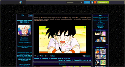 Desktop Screenshot of evolution-dbz.skyrock.com
