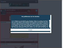Tablet Screenshot of jp-michael.skyrock.com