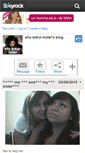 Mobile Screenshot of elly-tokio-hotel.skyrock.com
