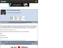Tablet Screenshot of fashion-blogs.skyrock.com