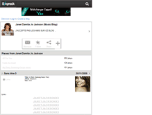 Tablet Screenshot of janetjackson-music.skyrock.com
