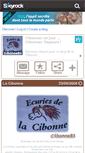 Mobile Screenshot of cibonne83.skyrock.com