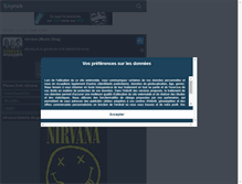 Tablet Screenshot of nirvana28260.skyrock.com