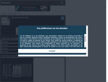 Tablet Screenshot of mllexladyxgagaxmusic.skyrock.com