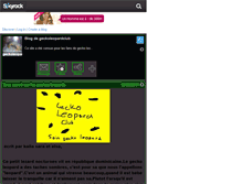 Tablet Screenshot of geckoleopardclub.skyrock.com